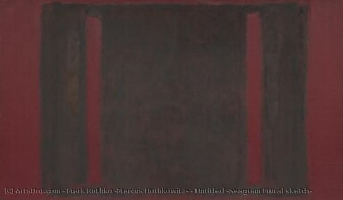 Untitled (seagram Mural Sketch) — Mark Rothko