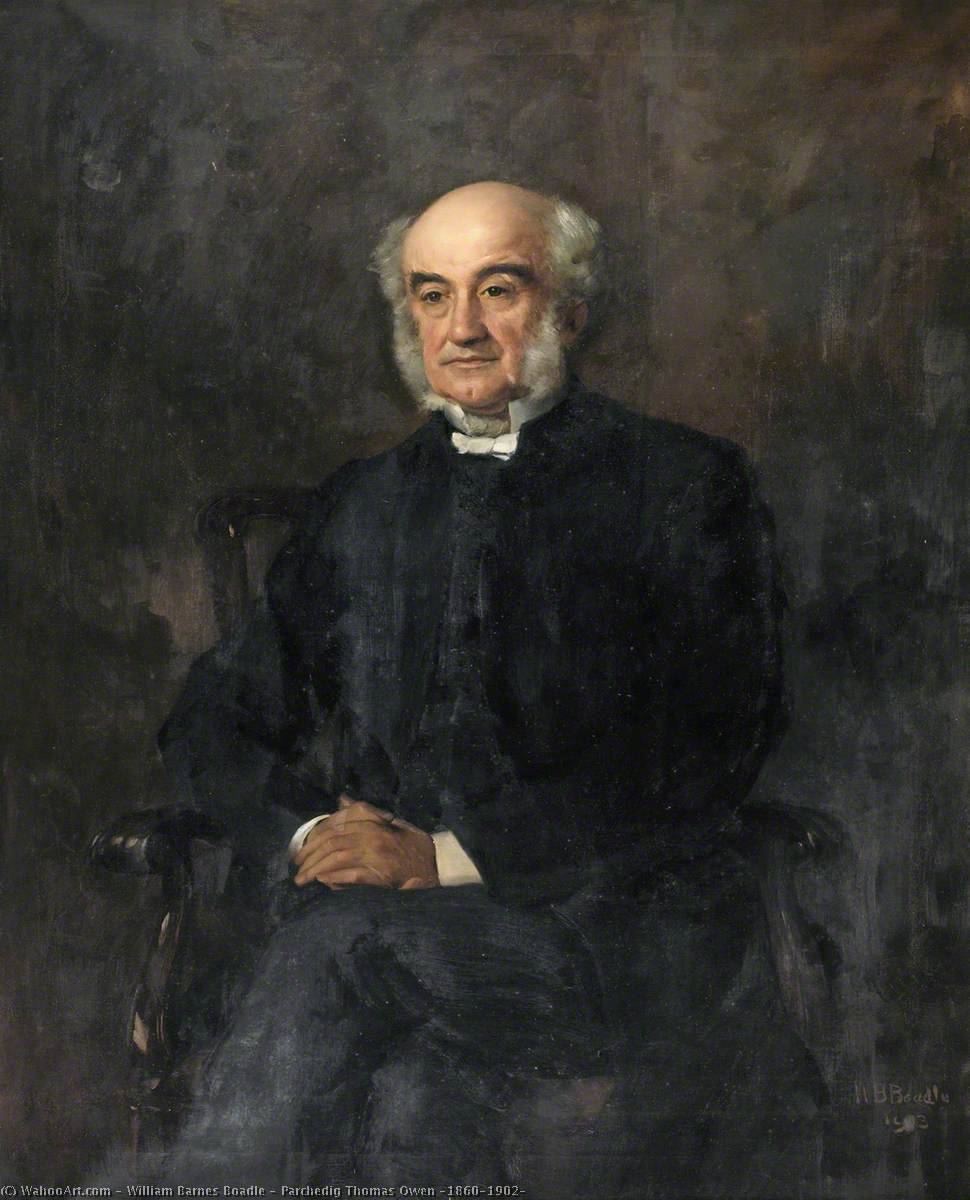 Parchedig Thomas Owen (1860–1902) — William Barnes Boadle