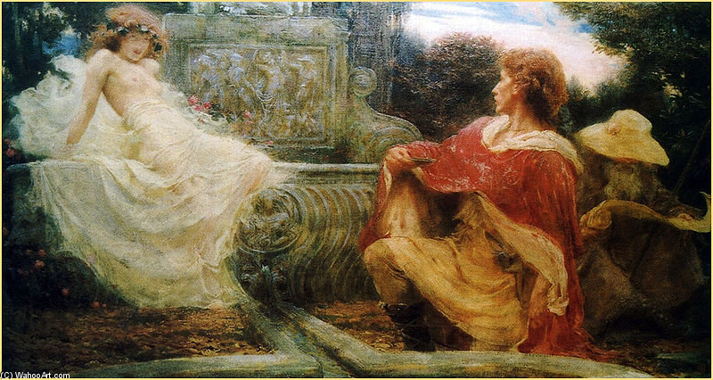 Spirit Of The Fountain — Herbert James Draper