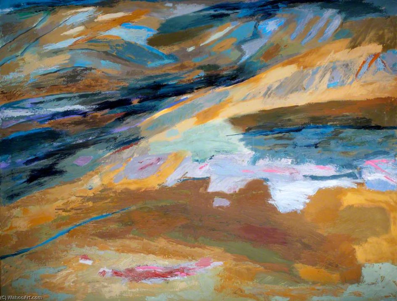 Pink Scar, Pumlumon — Mary Lloyd Jones