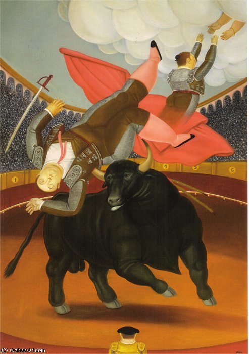 La Mort De Luis Chaleta — Fernando Botero