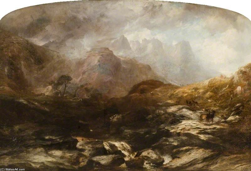 The Haunt Of The Red Deer — Horatio Mcculloch