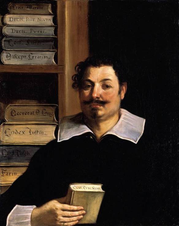 Portrait Of Francesco Righetti — Guercino