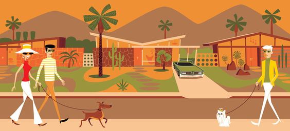 The Nosy Neighbor — Josh Agle (shag)