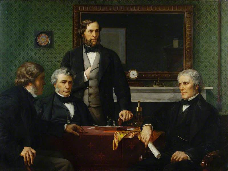 Deputation To Faraday — Edward Armitage