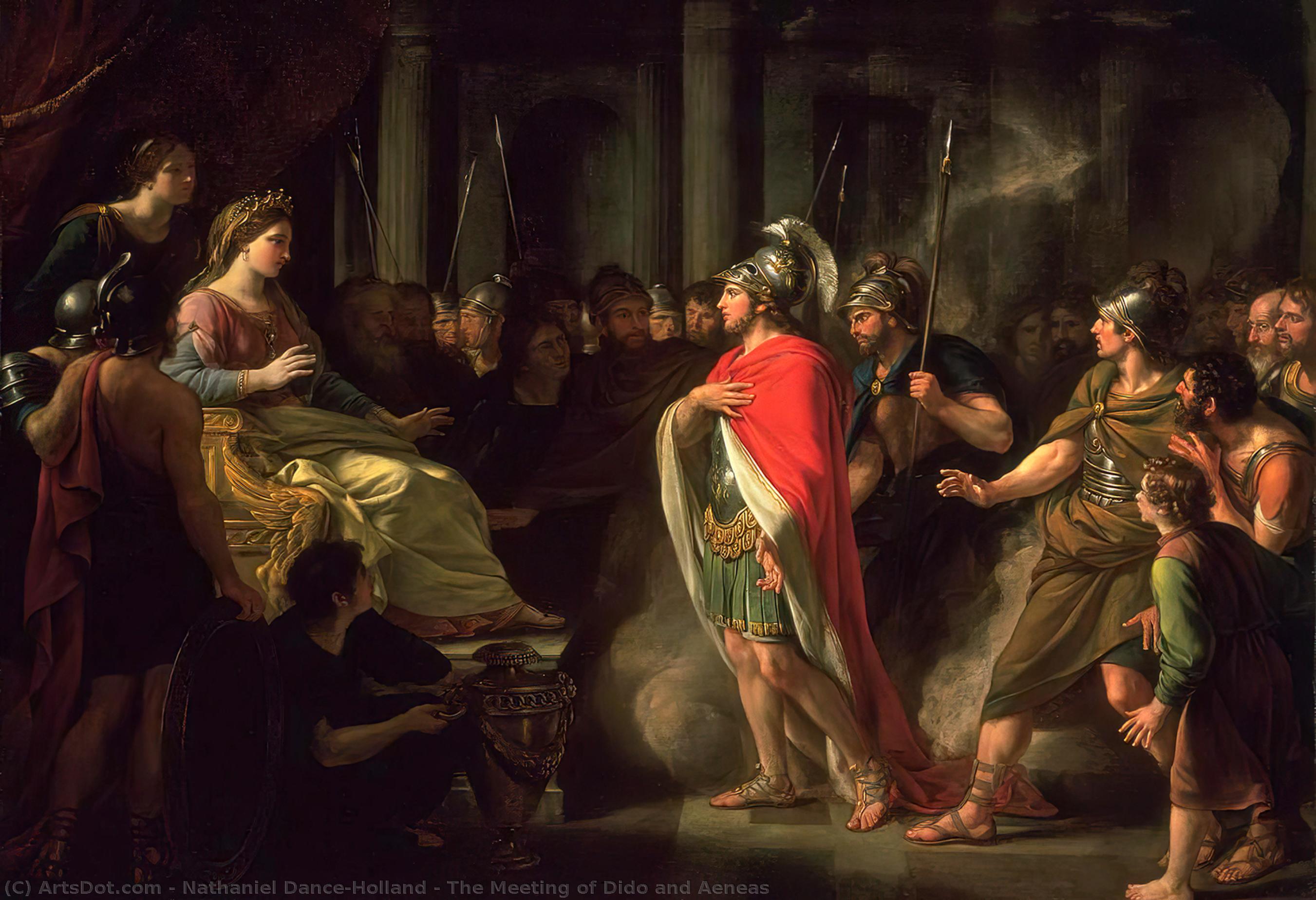 The Meeting Of Dido And Aeneas — Sir Nathaniel Dance Holland