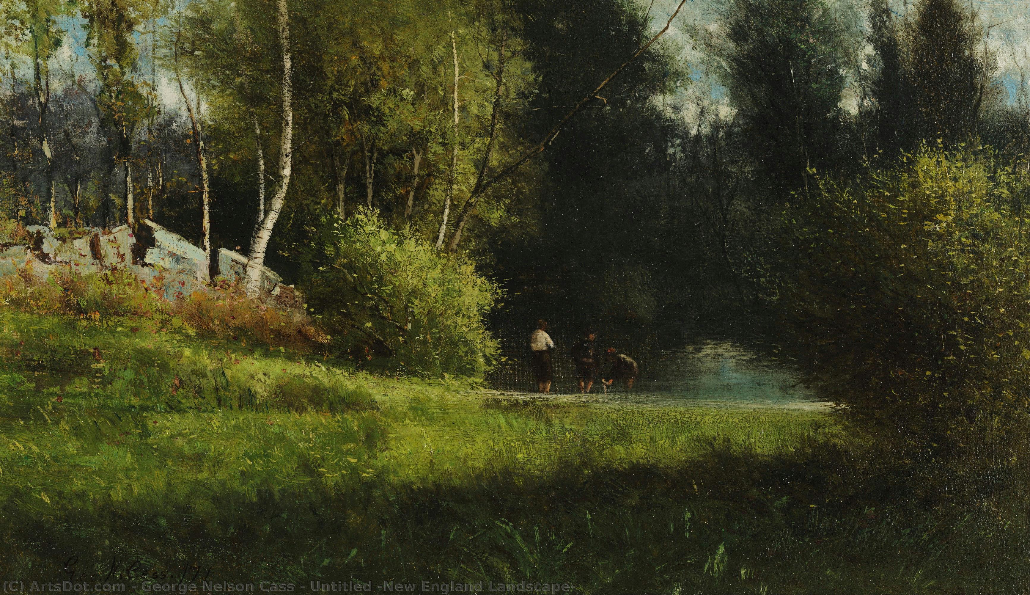 Untitled (new England Landscape) — George Nelson Cass