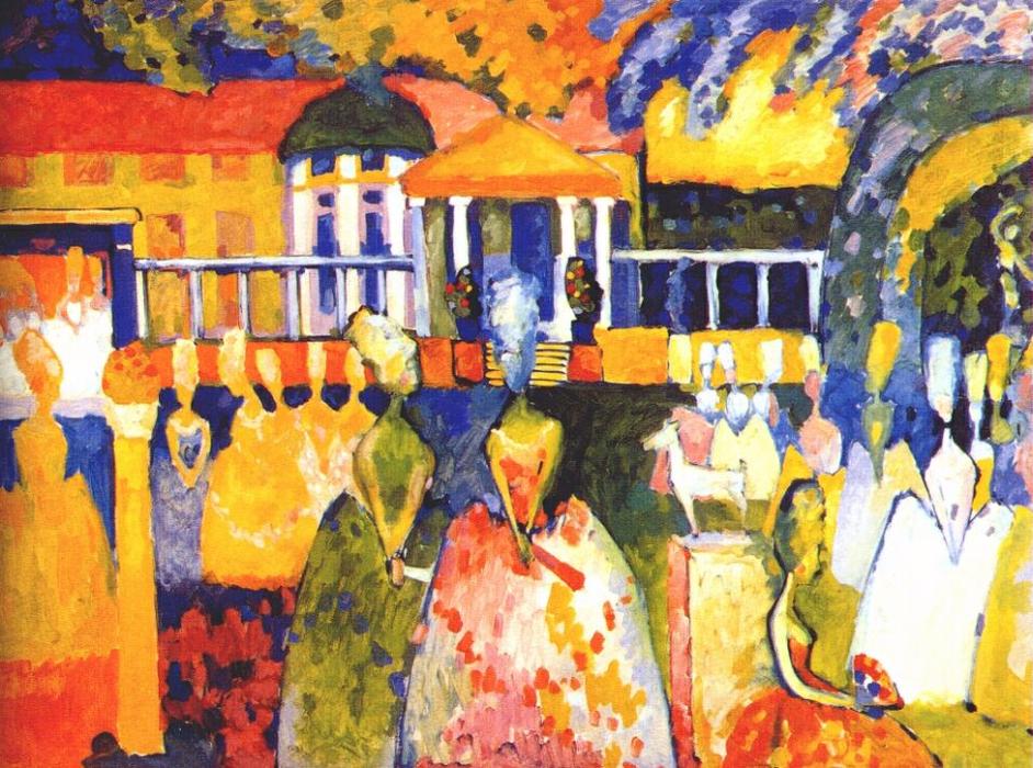 Crinolines — Wassily Wassilyevich Kandinsky