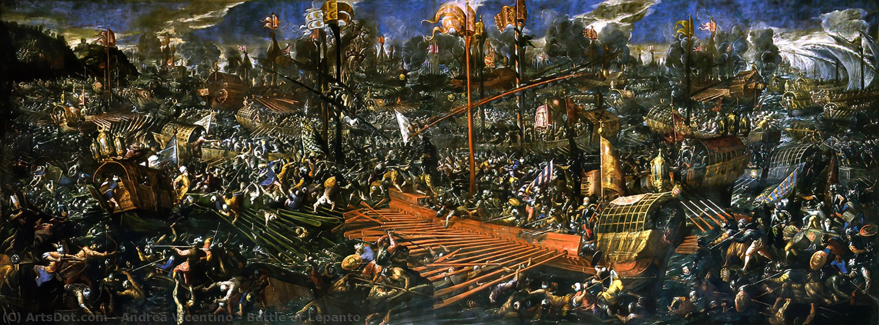 Battle Of Lepanto — Andrea Vicentino
