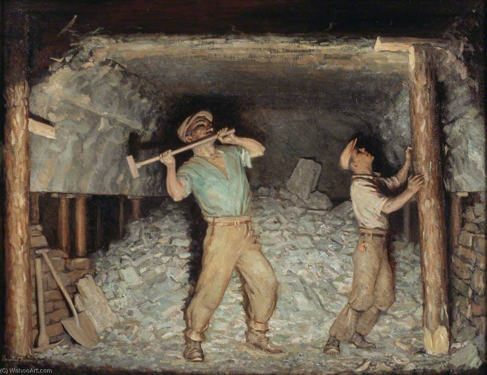 Propping After Blast — Vincent Evans