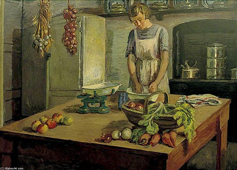 The Kitchen At Charleston, East Sussex — Vanessa Bell