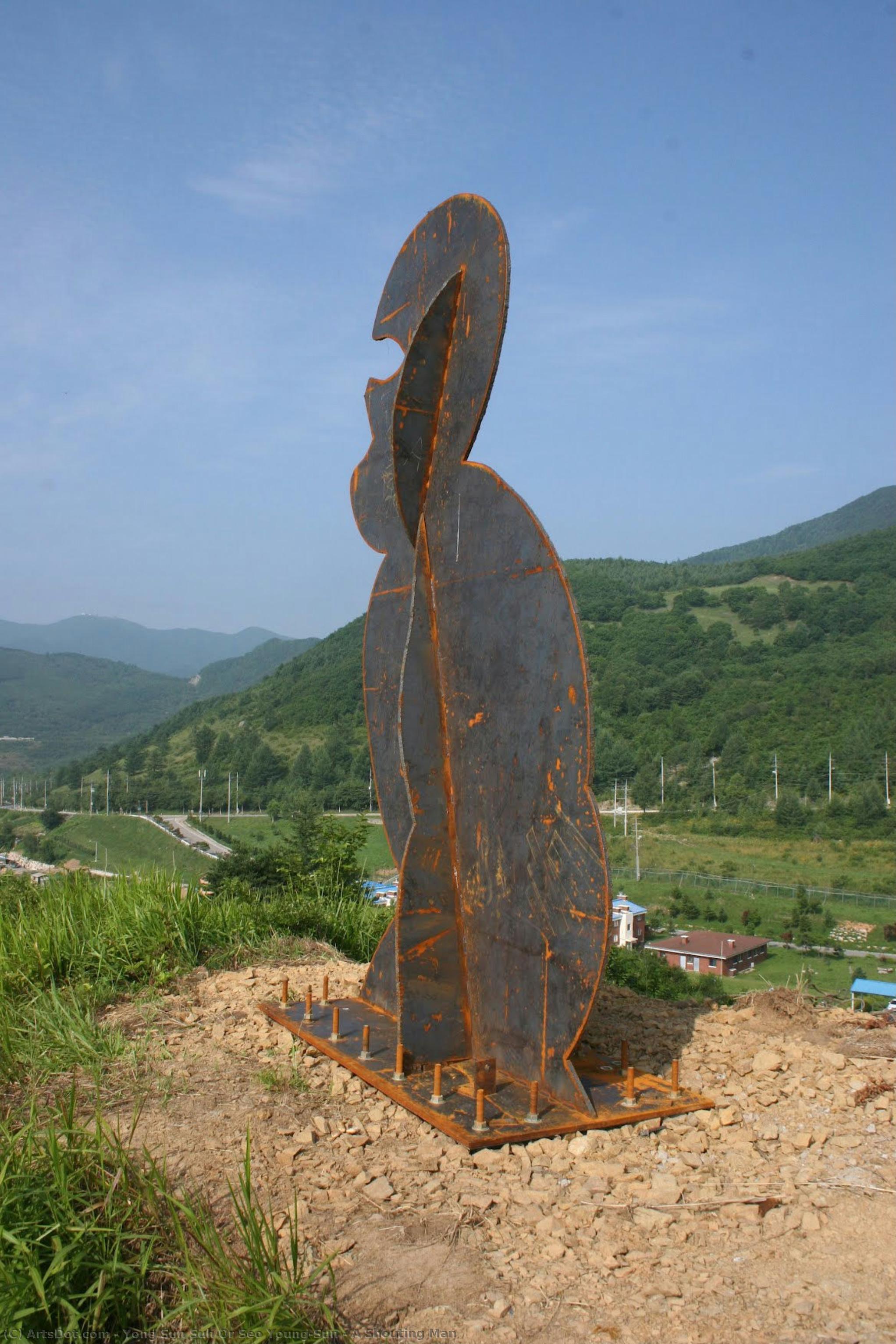 A Shouting Man — Yong Sun Suh Or Seo Young-sun