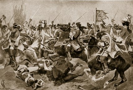 The Battle Of Malplaquet — Richard Caton Woodville