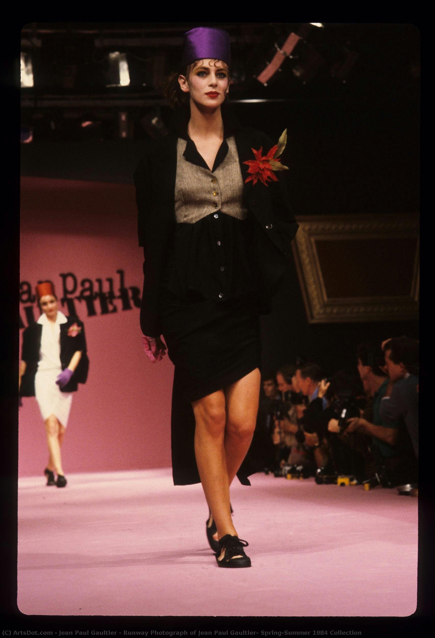 Runway Photograph Of Jean Paul Gaultier, Spring/summer 1984 Collection — Jean Paul Gaultier