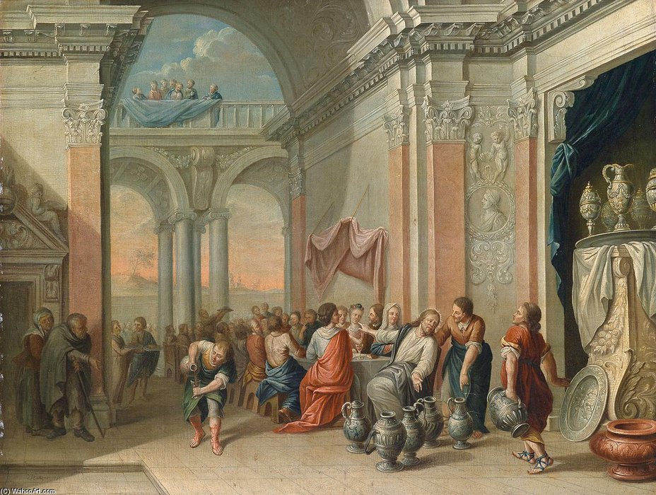 Die Hochzeit Zu Kana — Johann Georg Platzer