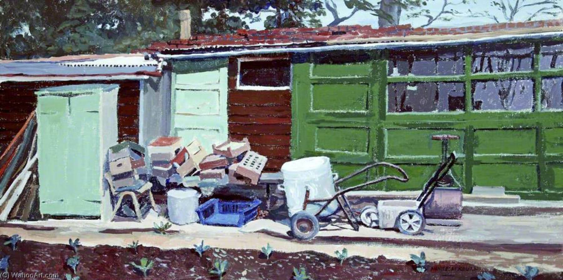 Garden Shed, Upton Hall, Wirral — Mavis Blackburn