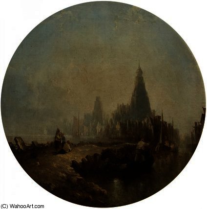 A Misty Morning — Alfred Montague