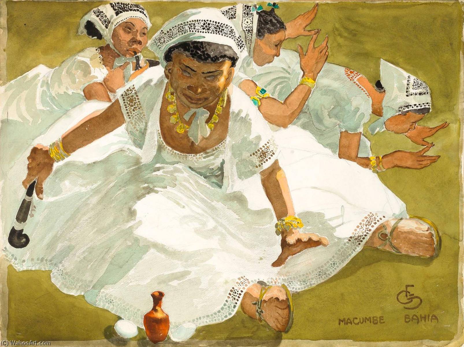 Macumbe Ceremony, Bahia, Brazil — Carl Folke Sahlin