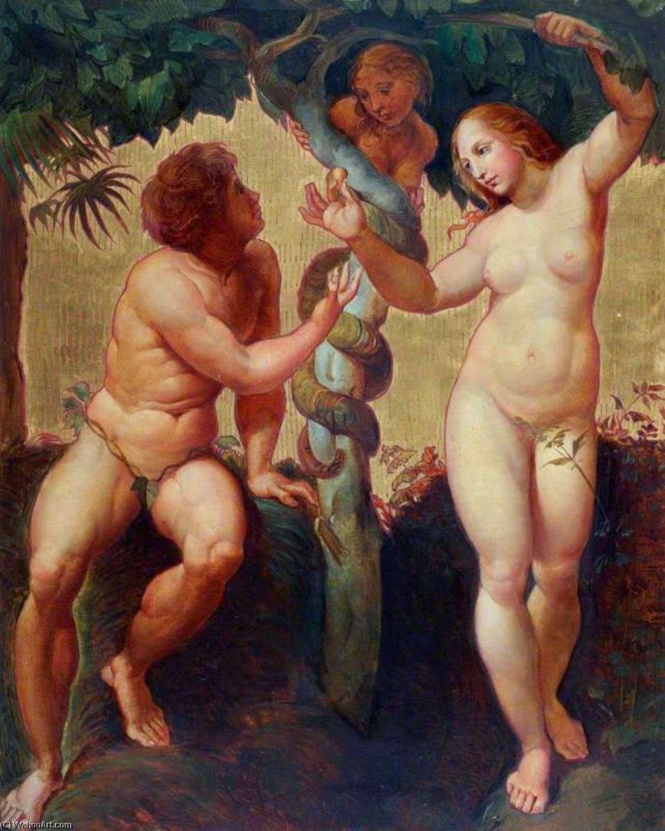 The Fall Of Man (after Raphael) — Godfrey Sykes