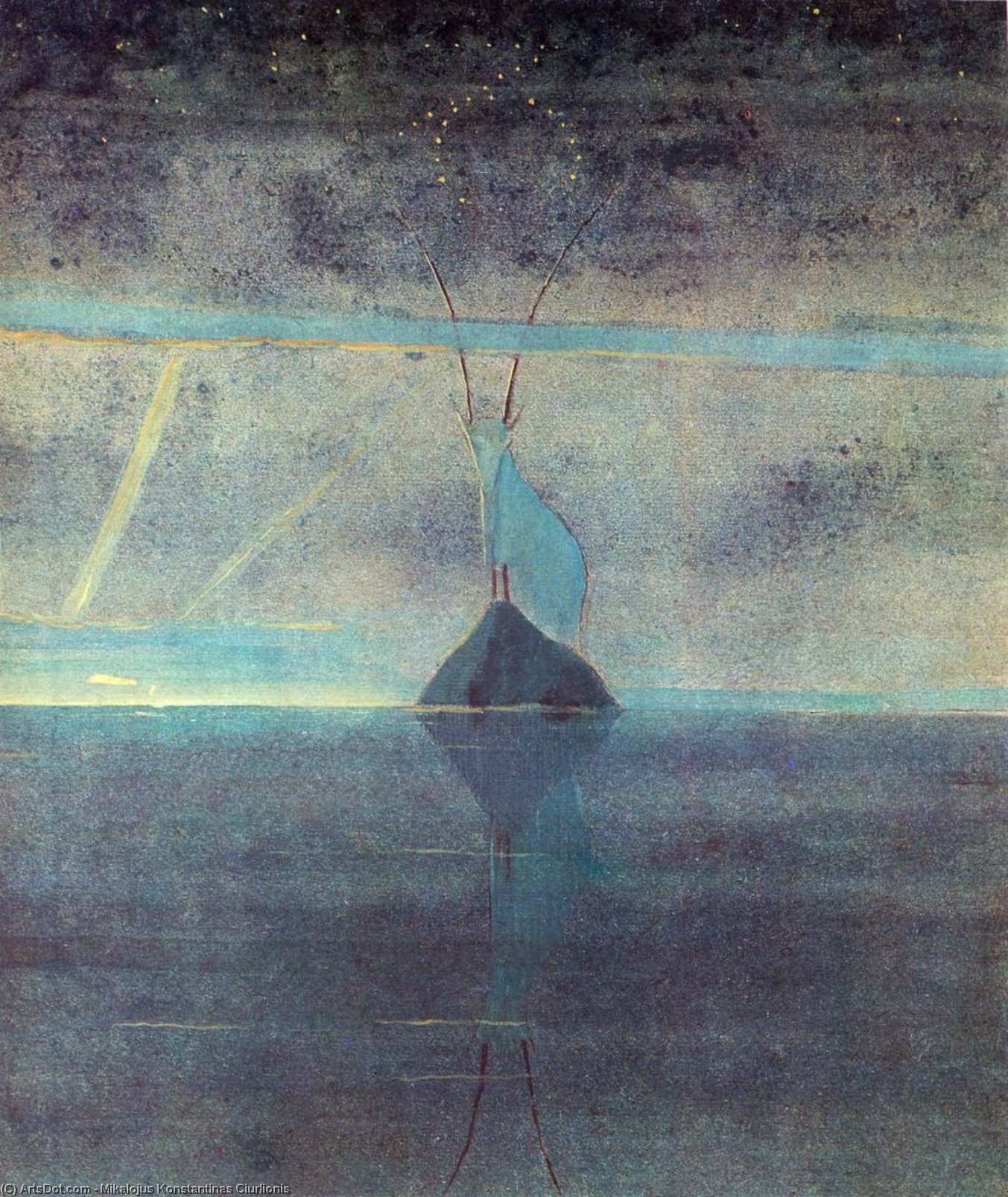 Capricon — Mikalojus Konstantinas Čiurlionis