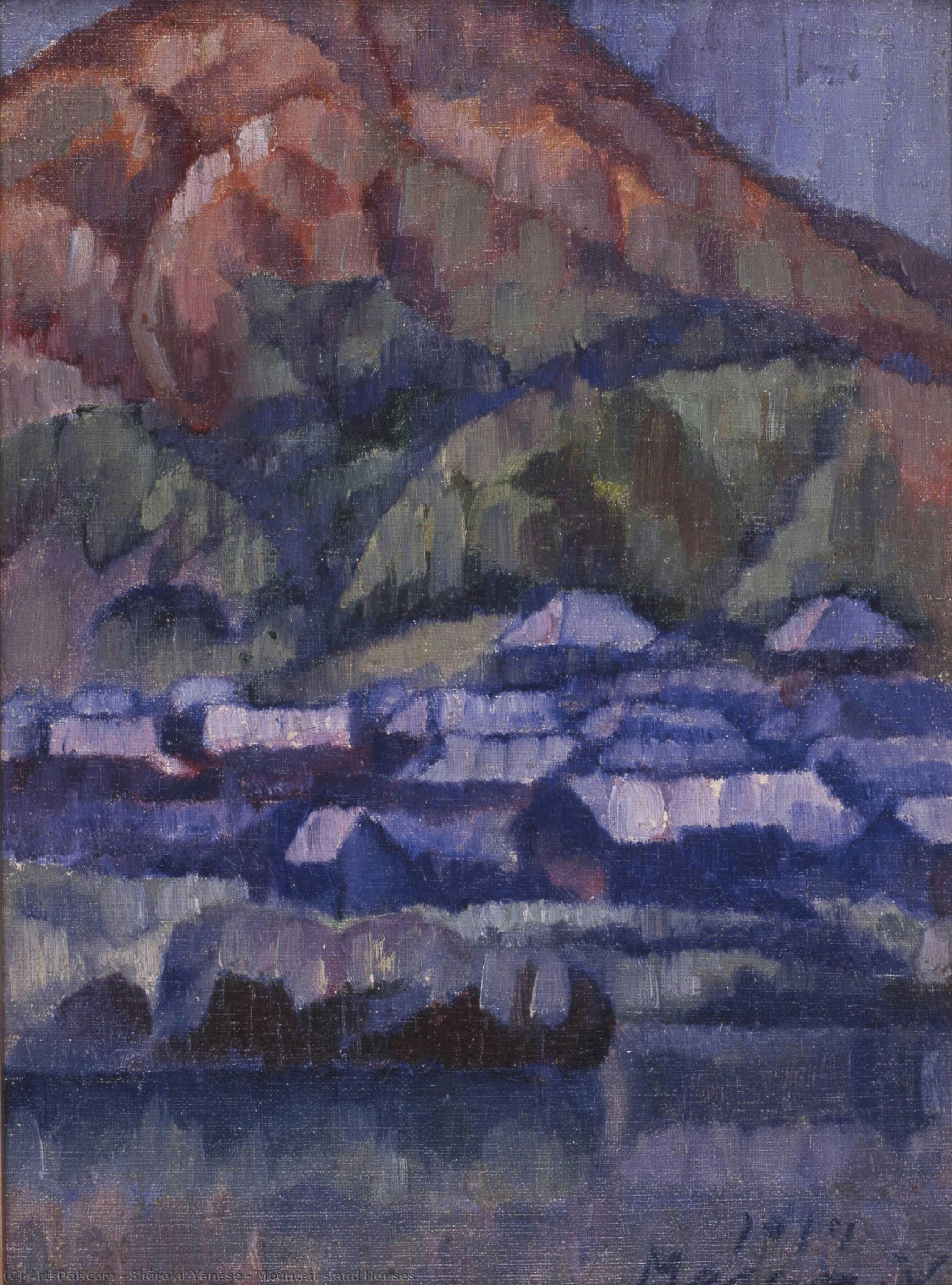 Mountains And Houses — Shōroku Yanase