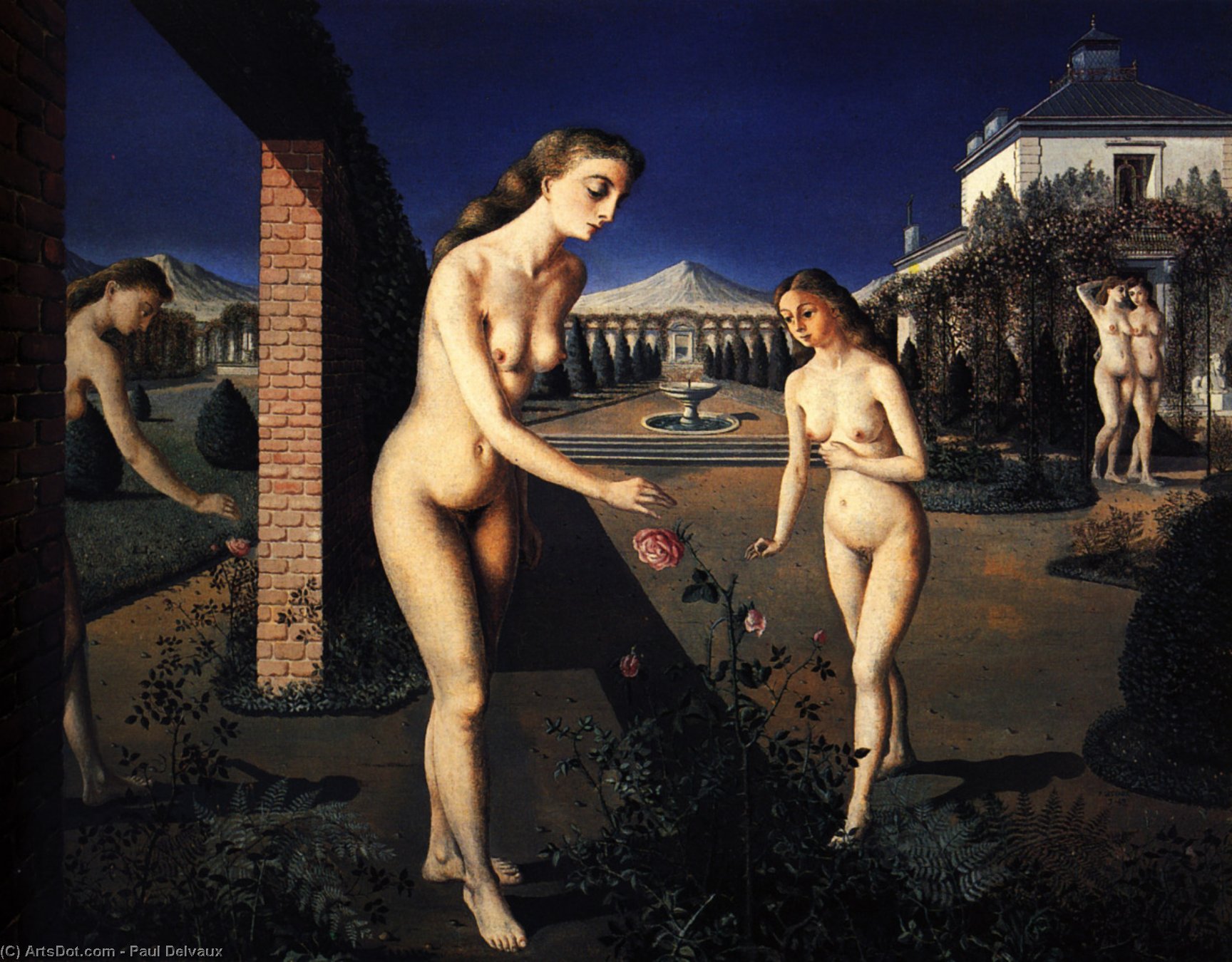 The Night Garden — Paul Delvaux