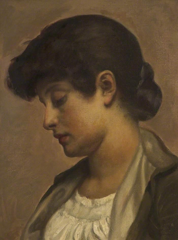 An Headoga Girl — Sir Frederic Lord Leighton