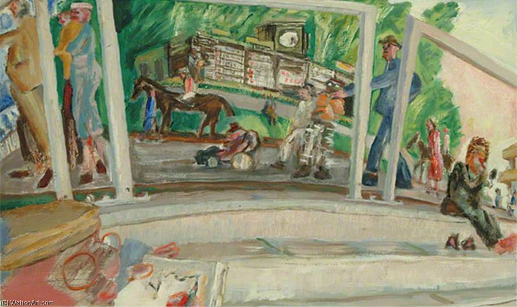 The Procession (sandown Race Course) — Timothy Hyman