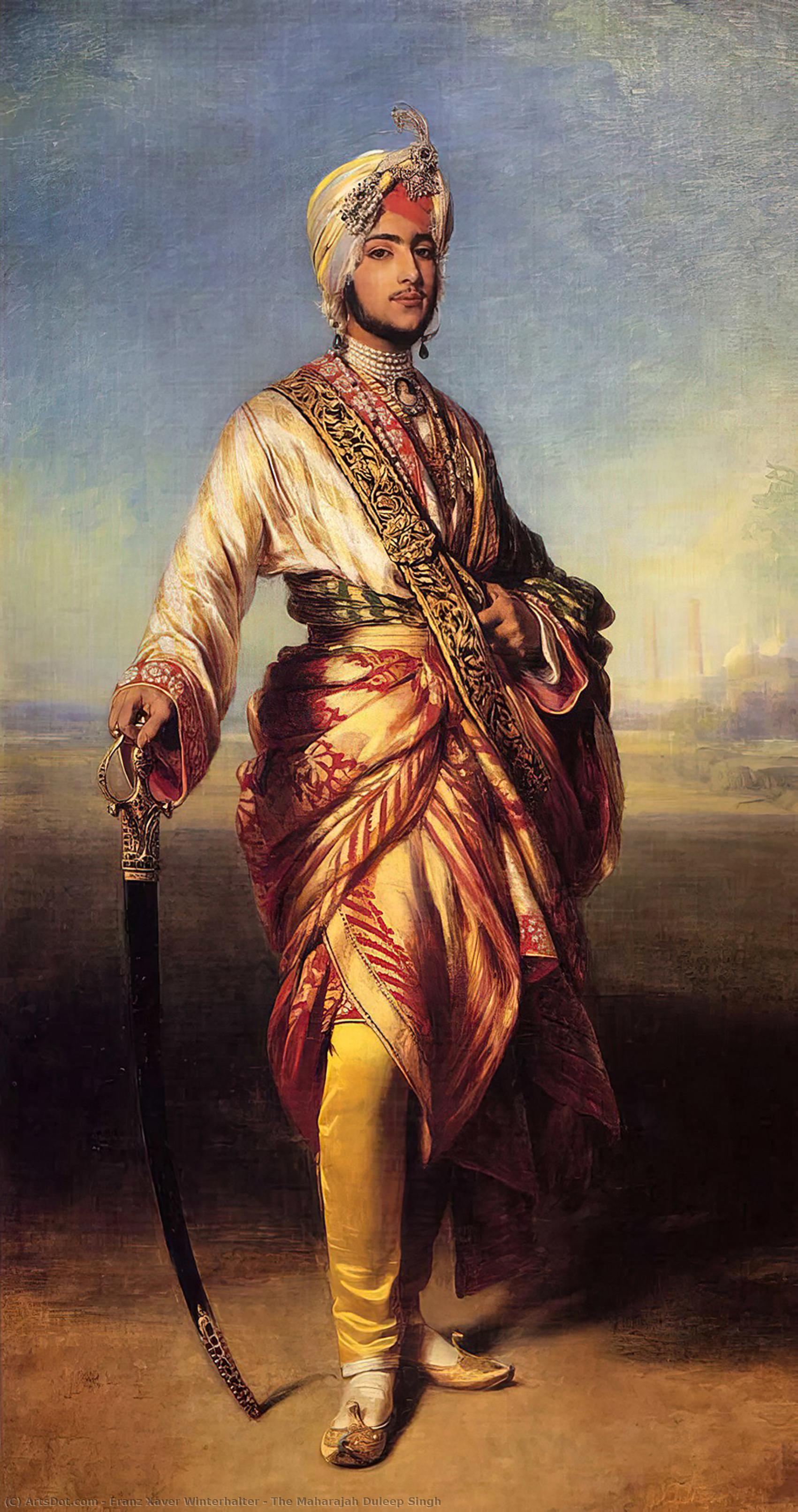 The Maharajah Duleep Singh — Franz Xavier Winterhalter