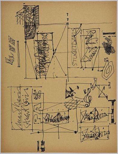 Signatures And Sketches — スチュアート・デイビス