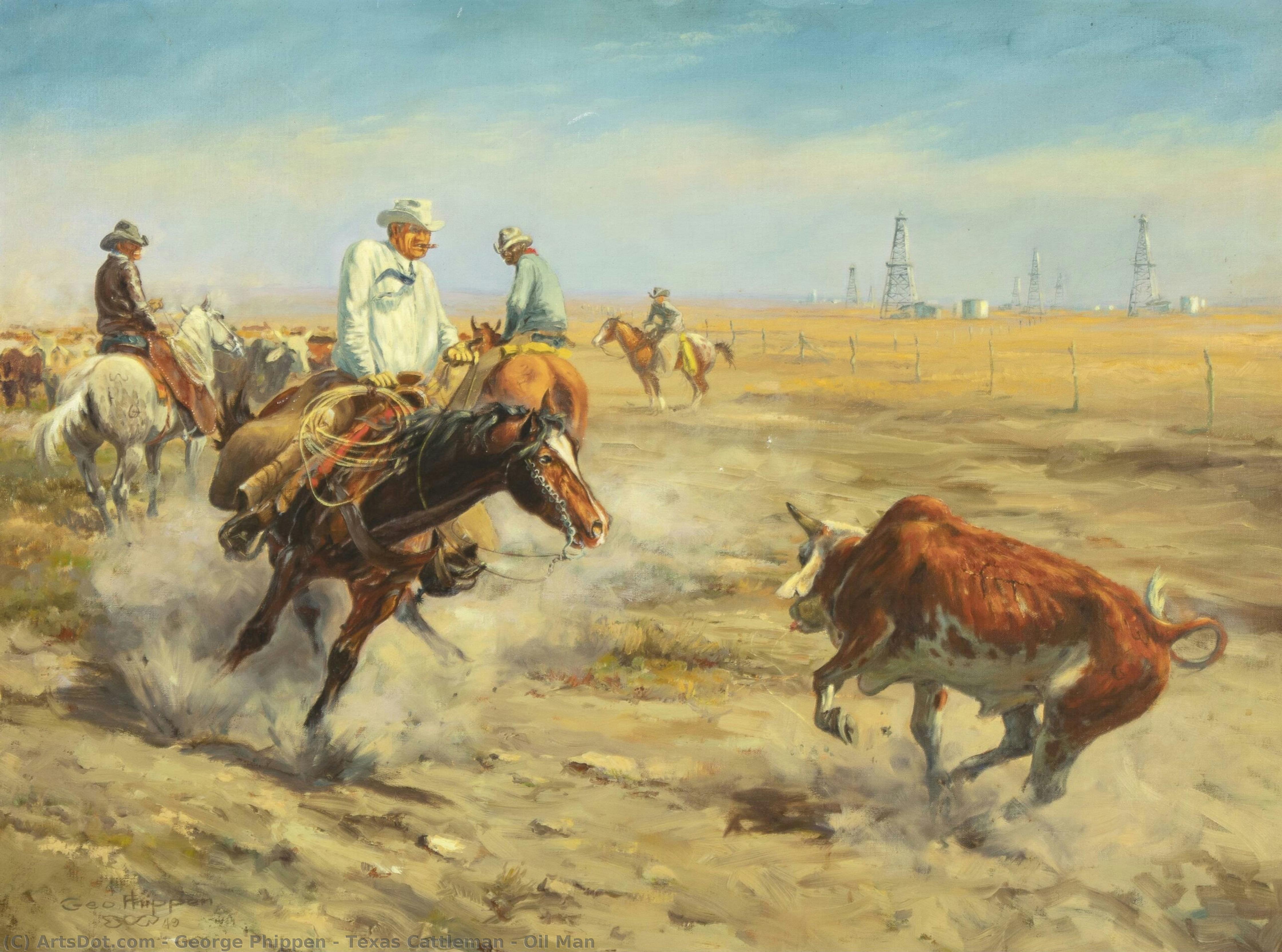 Texas Cattleman - Oil Man — George Phippen