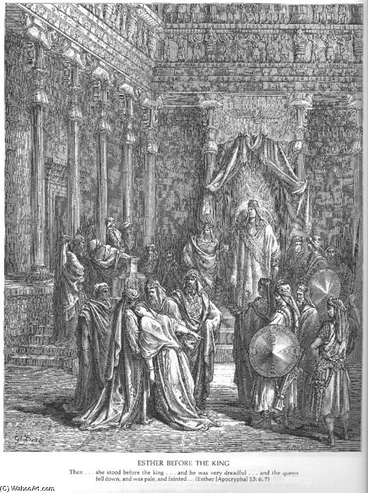 Esther Antes Del Rey — Paul Gustave Doré