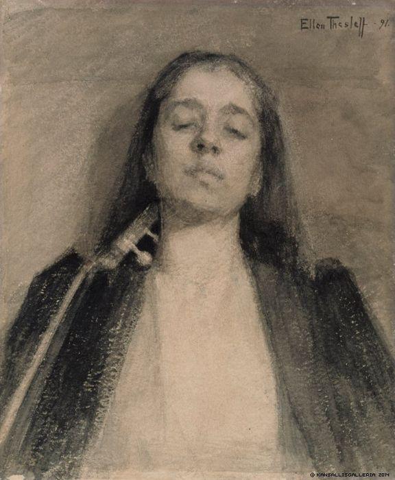 少女とギター — Ellen Thesleff