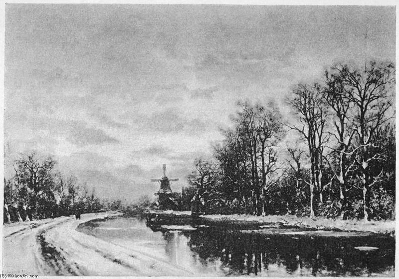 Winter — Fredericus Jacobus Van Rossum Du Chattel