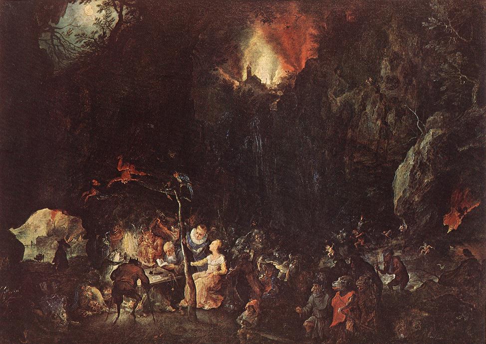 Temptation Of St Anthony — Jan Brueghel The Elder
