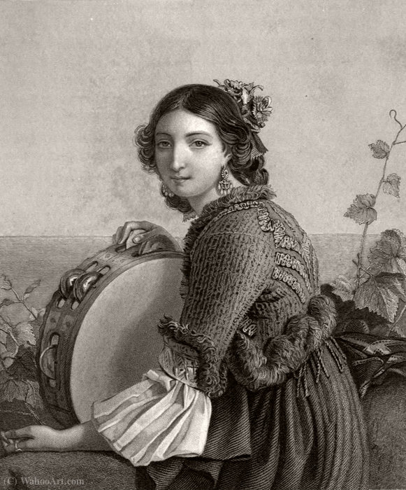 A Peasant Girl Of Procida — Louis Léopold Robert