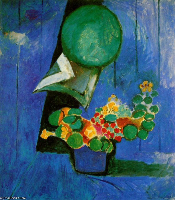 Fleurs Et Céramique Huile Sur Toile — Henri Matisse