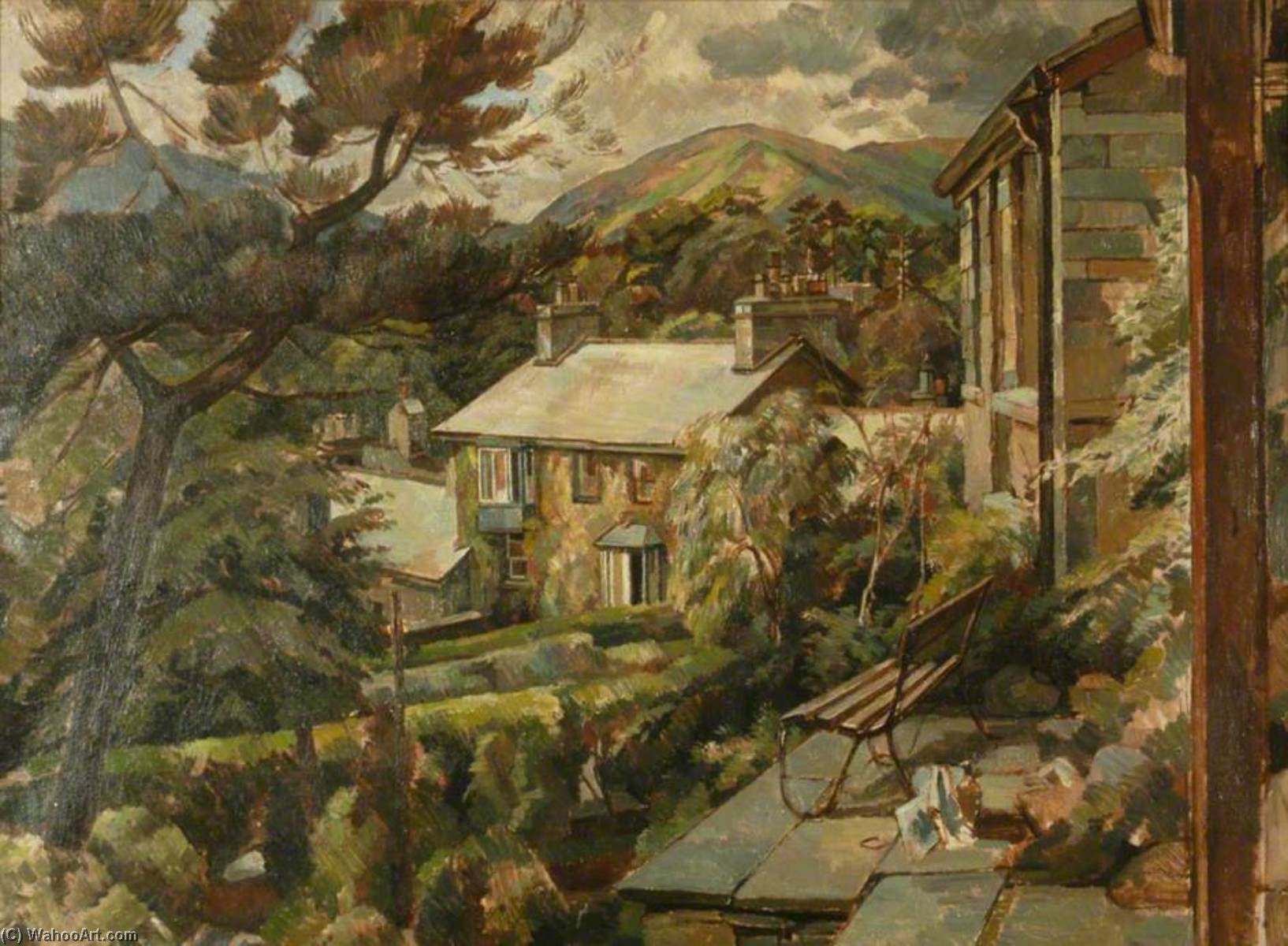 A Corner Of Ambleside — Percy Frederick Horton