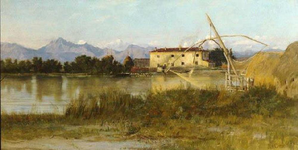 Etruscan Scene The Carrara Mountains, Italy — Matthew Ridley Corbet