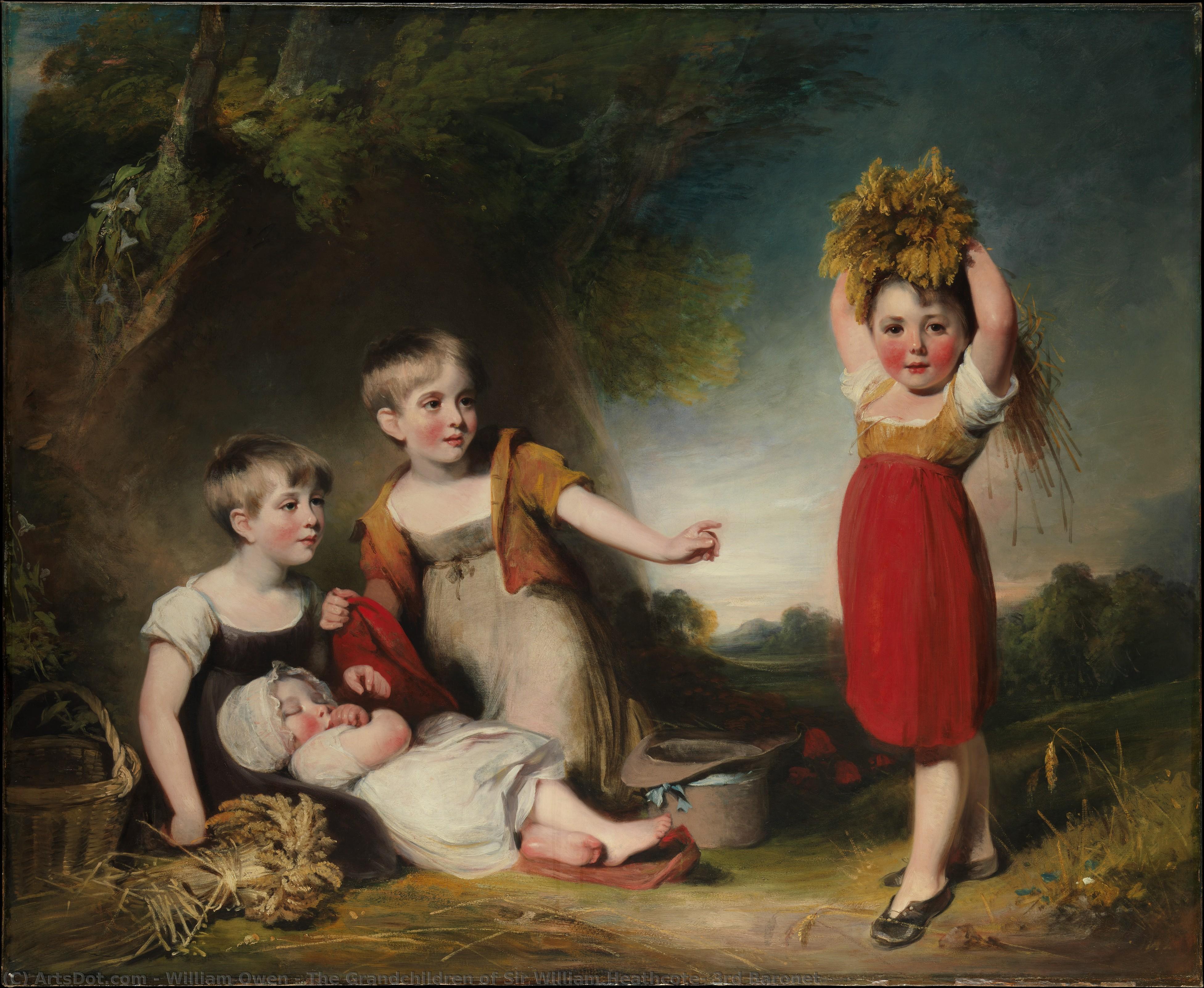 The Grandchildren Of Sir William Heathcote, 3rd Baronet — William Owen