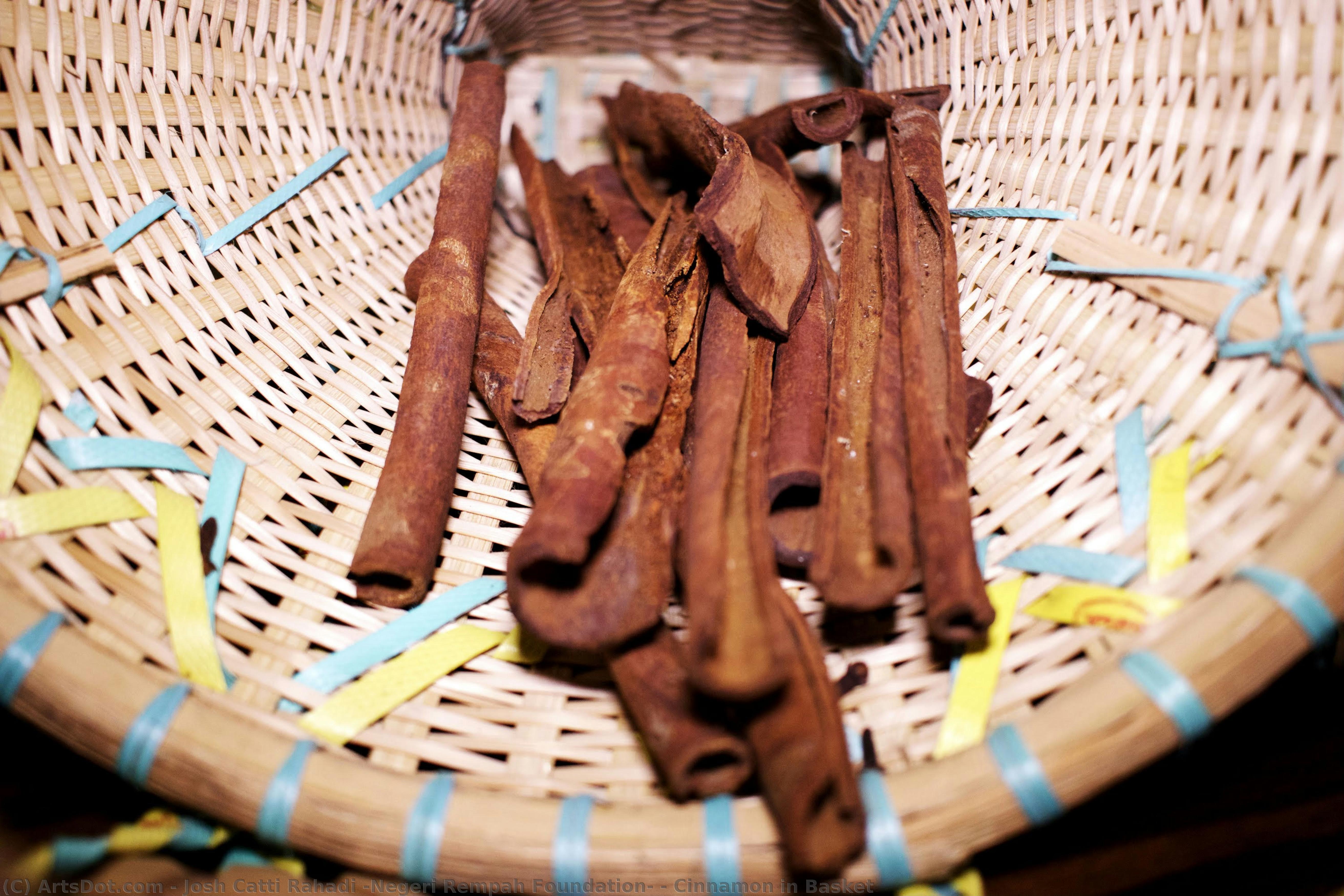 Cinnamon In Basket — Josh Catti Rahadi (negeri Rempah Foundation)
