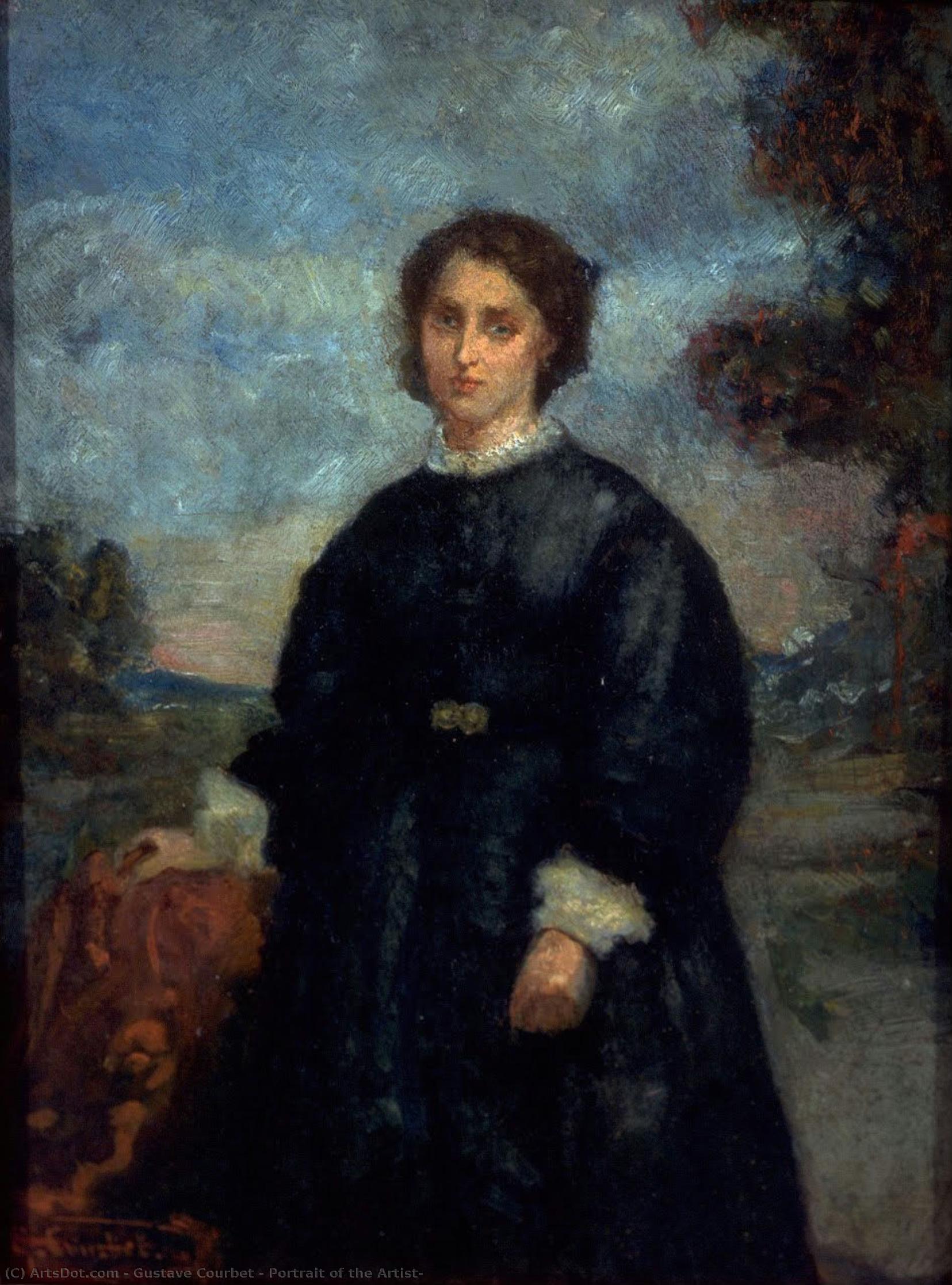 Portrait Of The Artist — Gustav Кјорбе