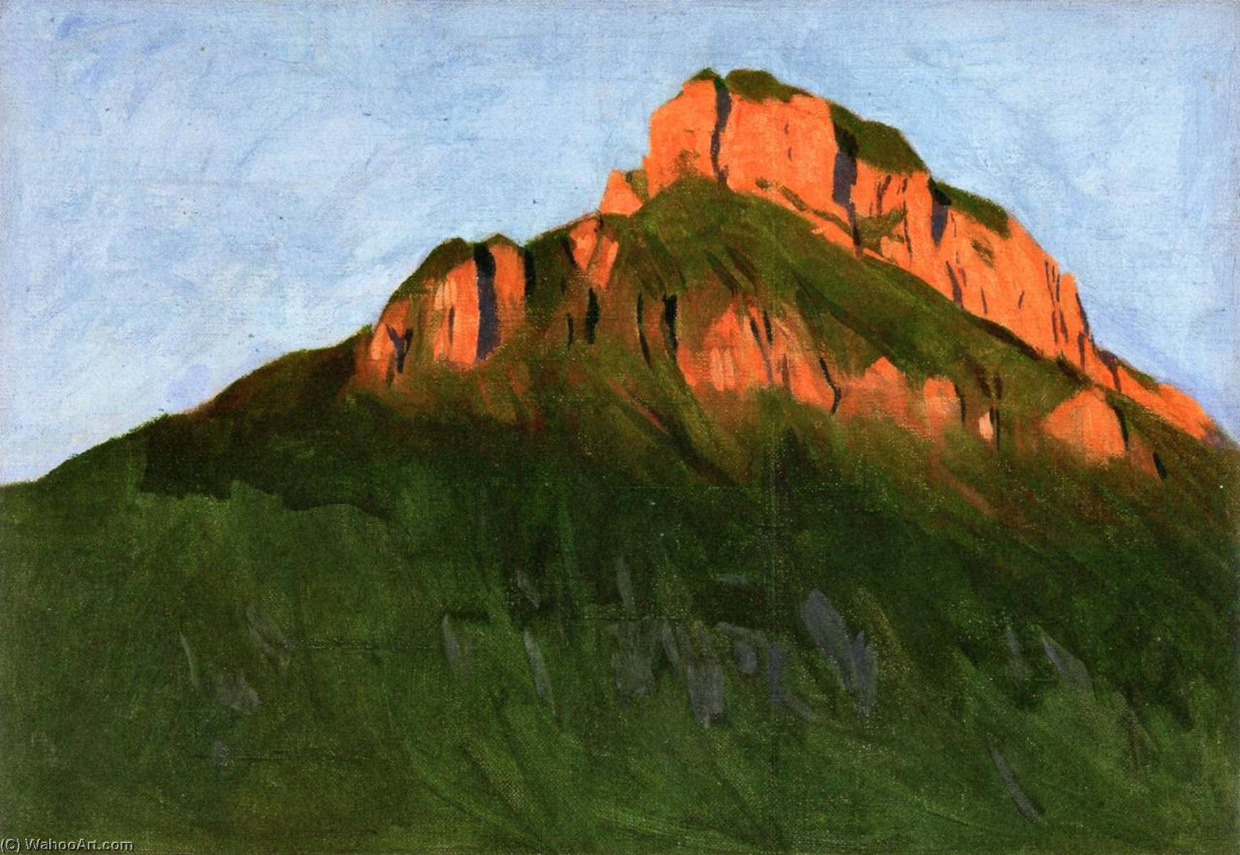 Mountain Painting — Hans Emmenegger