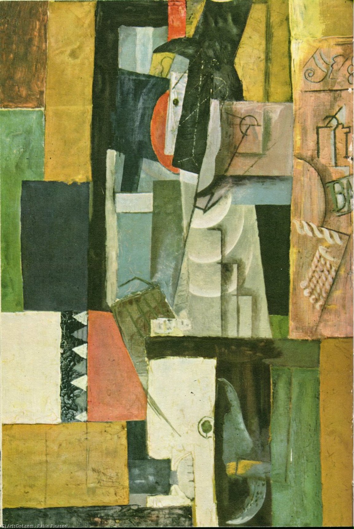Man With Guitar — Пабло Пикасо