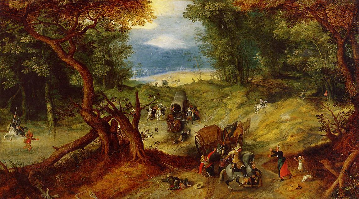 The Ambush — Jan Brueghel The Elder