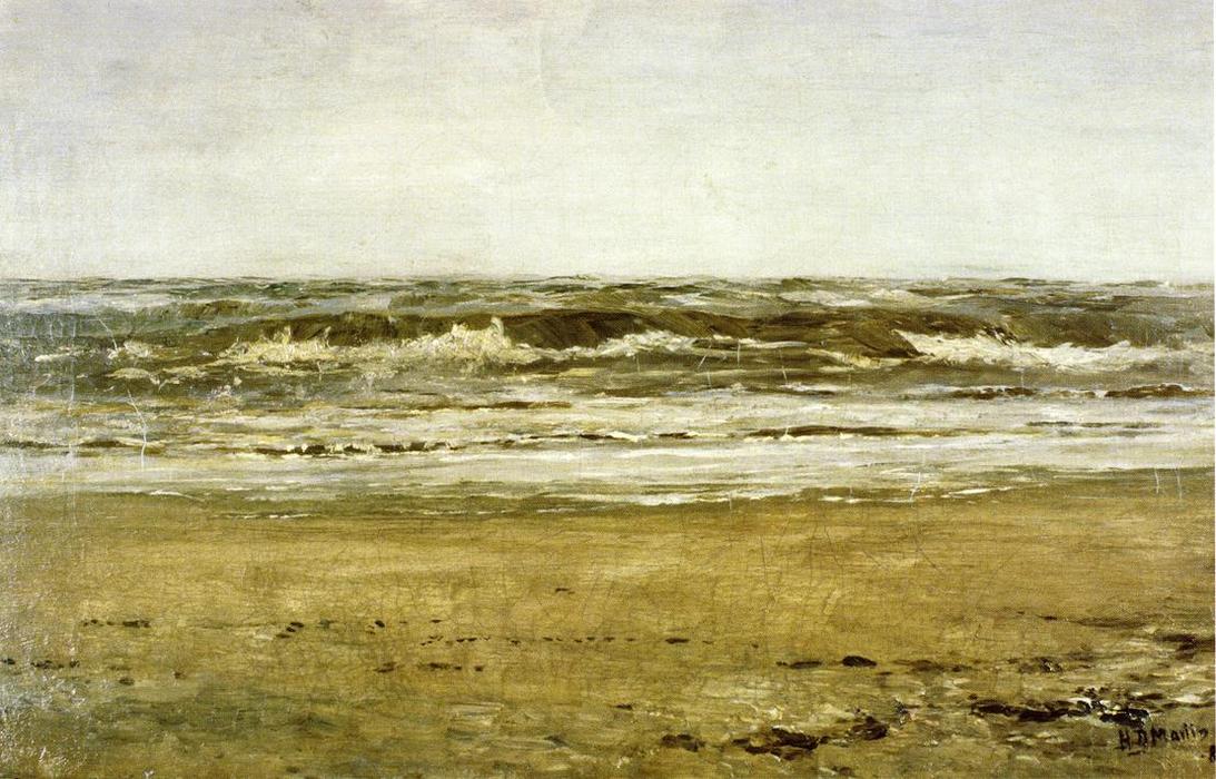 The Sea At Villerville — Homer Dodge Martin