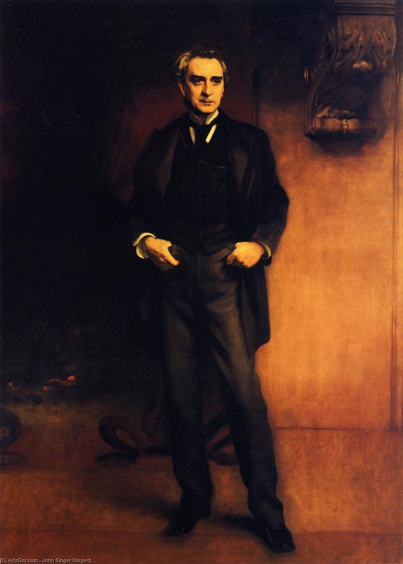 Edwin Booth — Сарджент