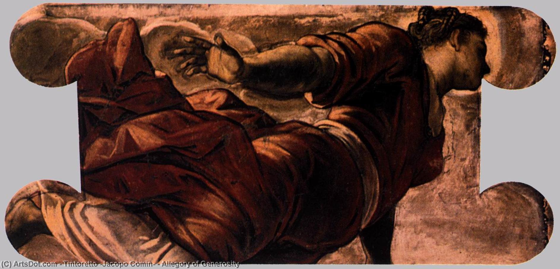 Allegory Of Generosity — Jacopo Tintoretto