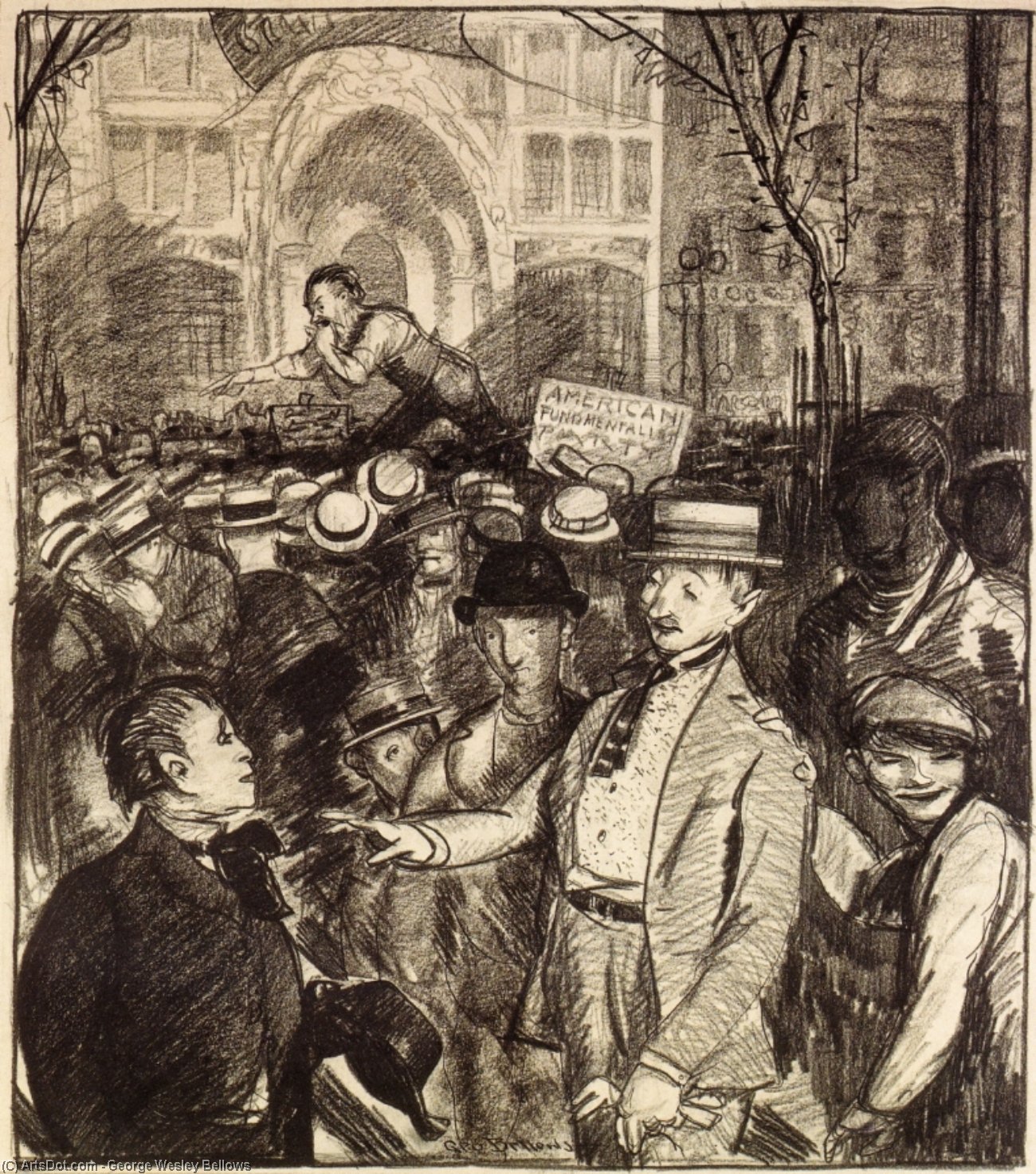 Agitators — George Wesley Bellows