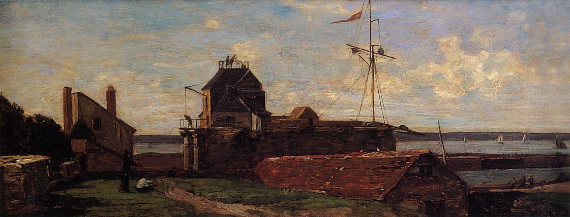 Le Havre, The Francois I Tower (also Known As François 1 Tower) — Eugène Ludović Boudin